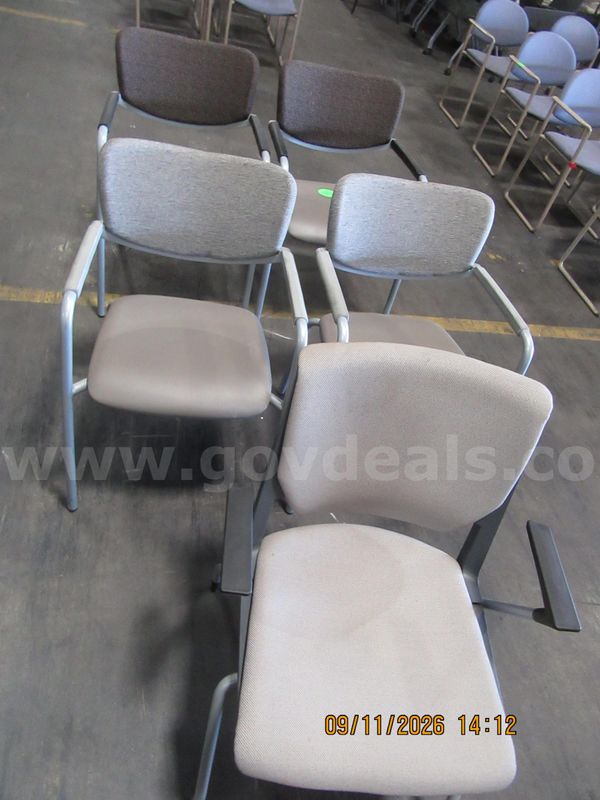 Lot of 5 Various Chairs