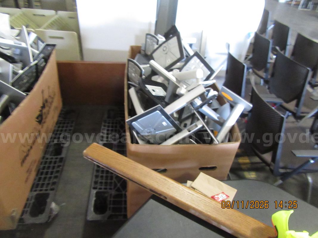 Lot of 3 Boxes of Monitor Stands