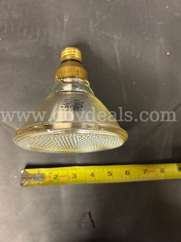Lot of (9) Used GE PAR 38, 67W 120V 1500 lumen lamps