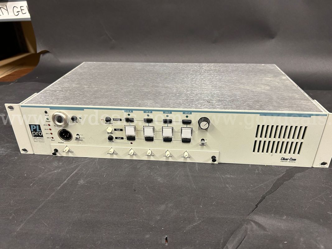 Clear-Com PL Pro MS-440, 4-Chanel Main Station