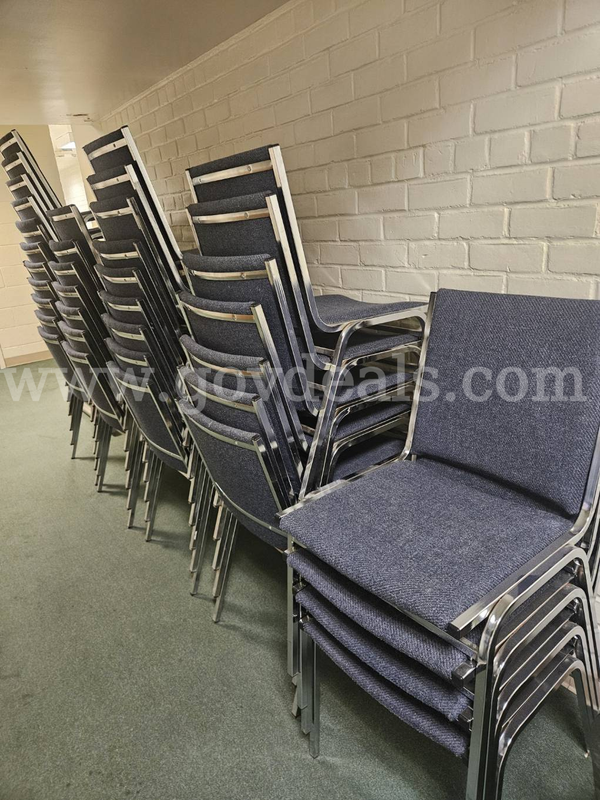 Lot of 40 Stackable Chairs