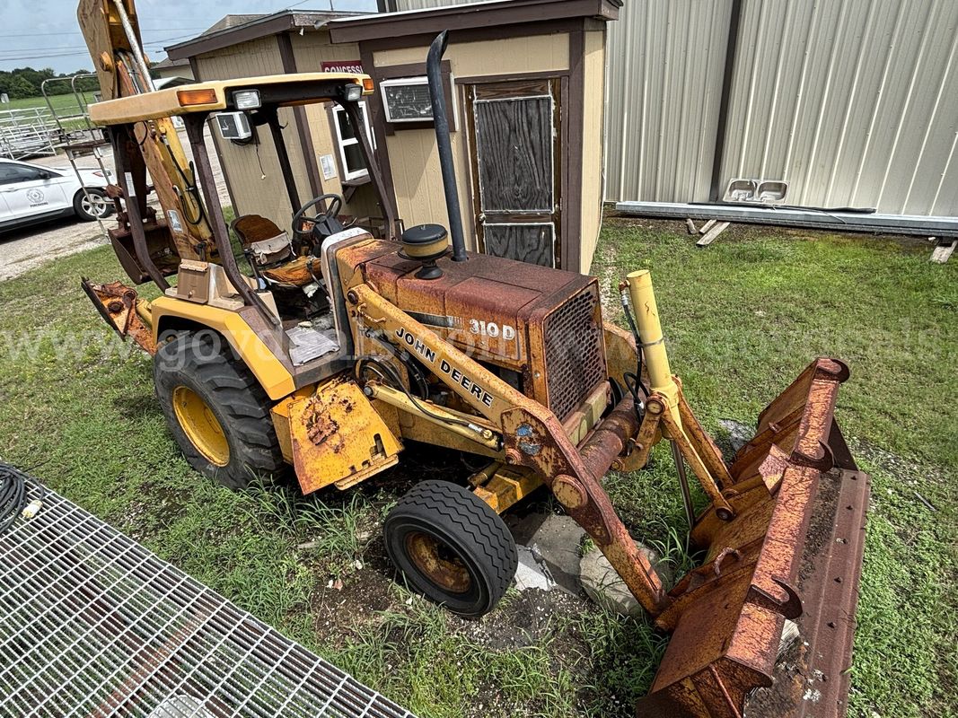1991 John Deere 310D Backhoe