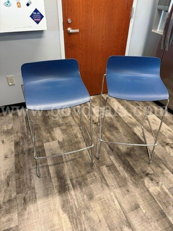 SitOnIt Seating - 2 Navy Chairs