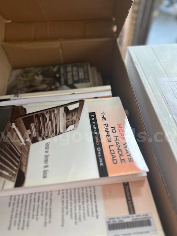 Pallets of elementary books