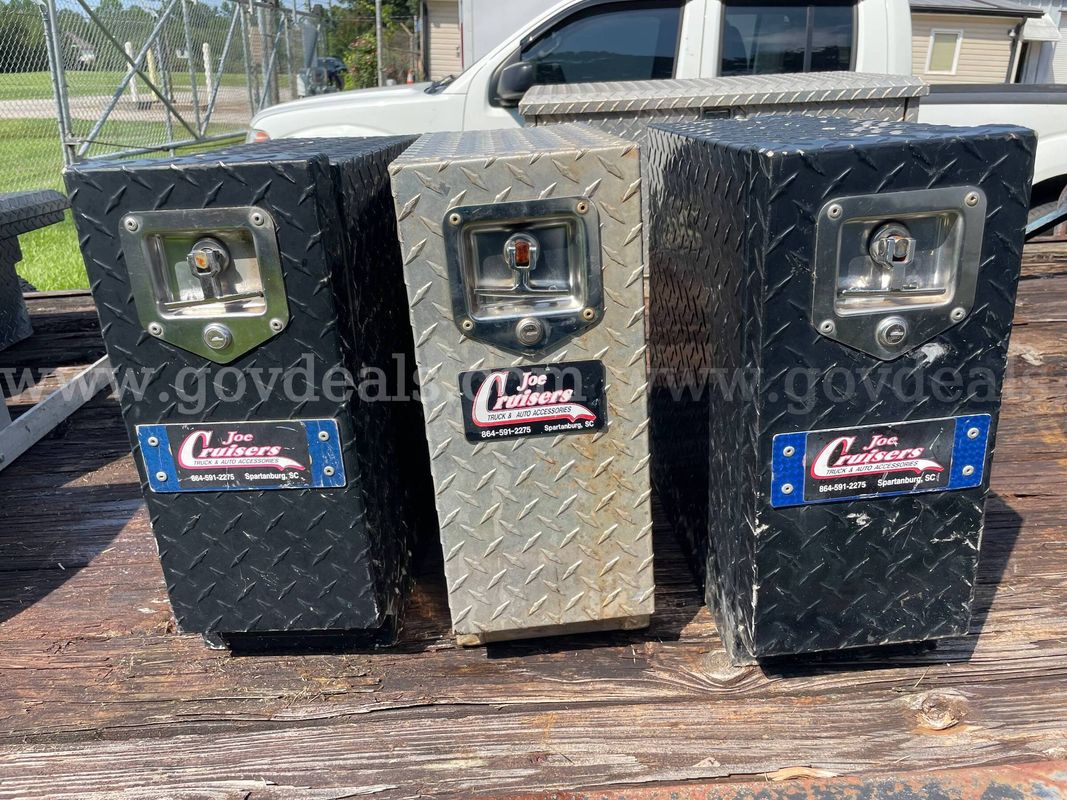 Lot of (3) Tool Boxes