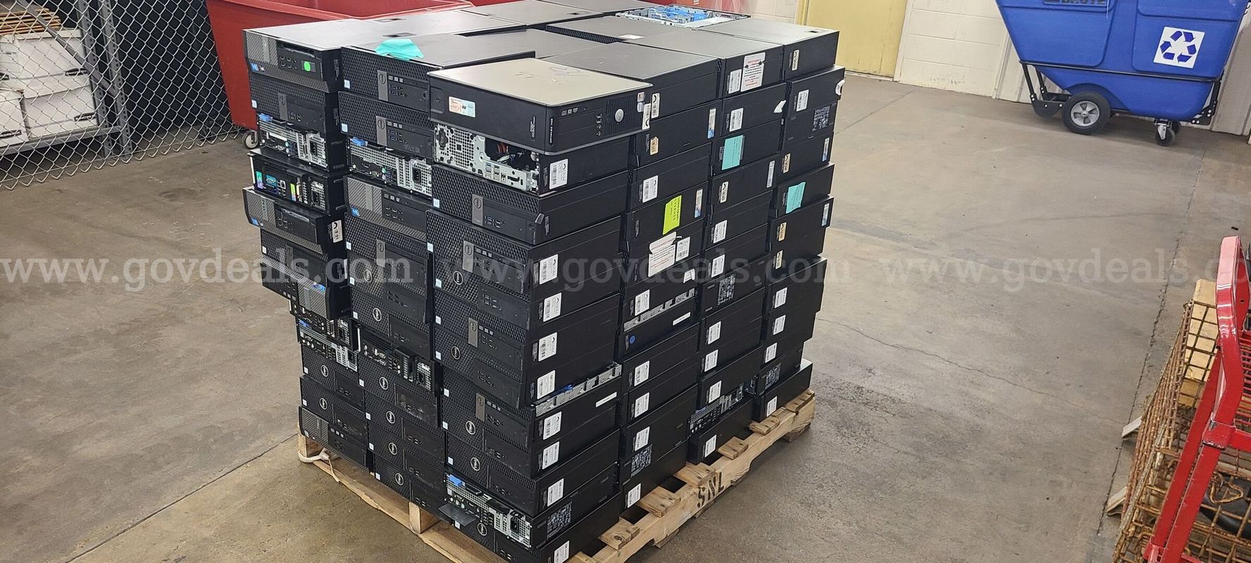 Pallet of 143 Assorted Computers