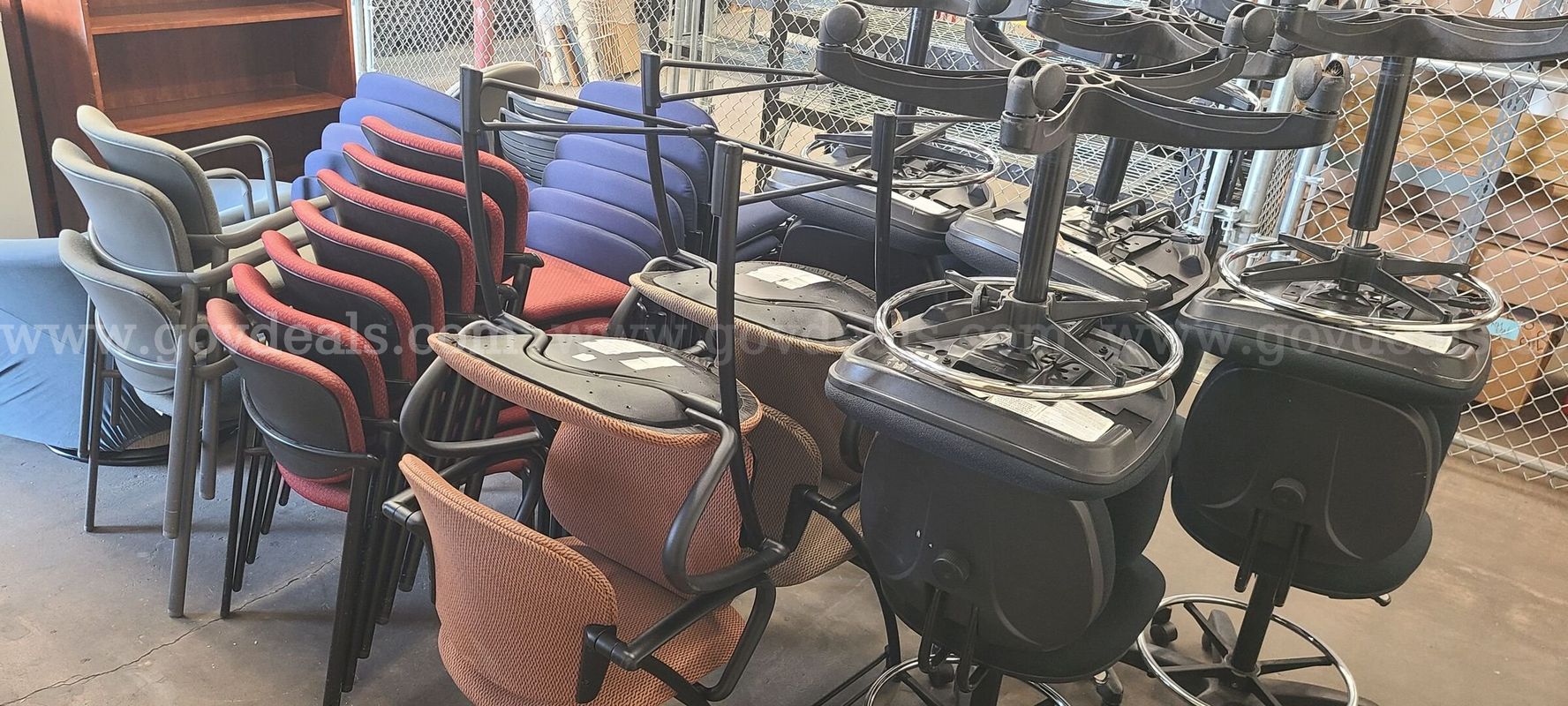 Lot of 40 Assorted Chairs