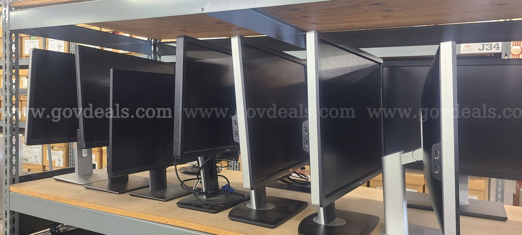 10 Assorted Monitors