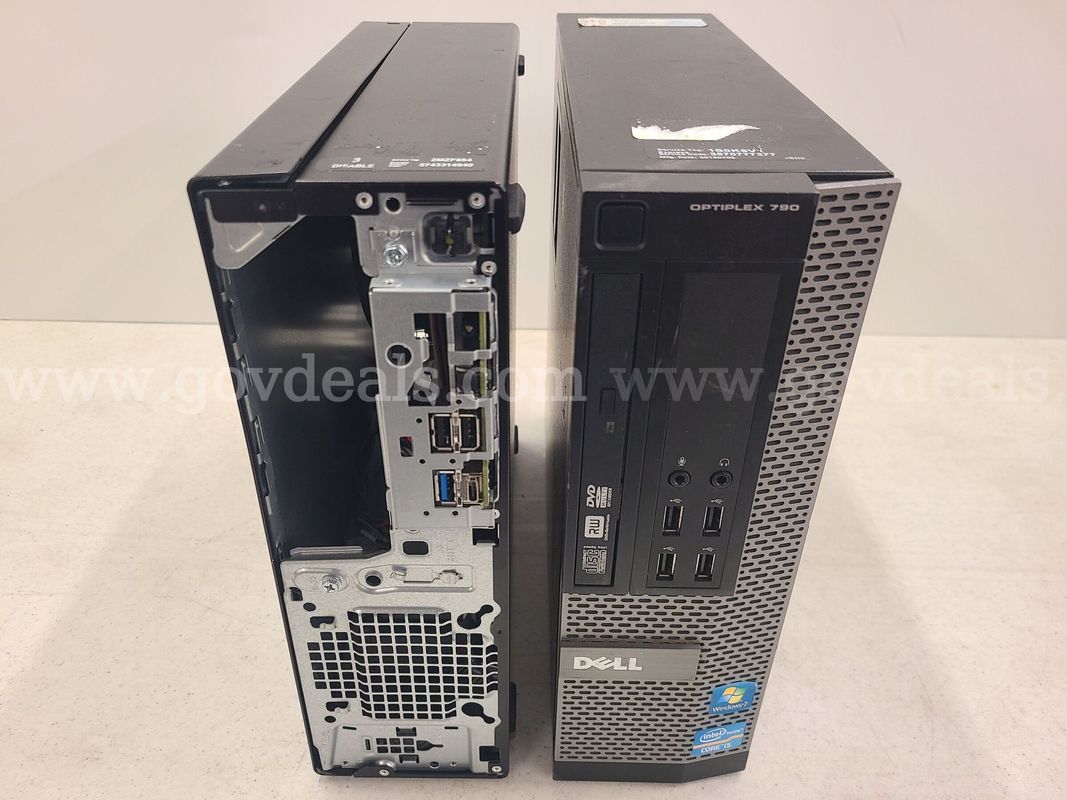 2 Dell Desktops