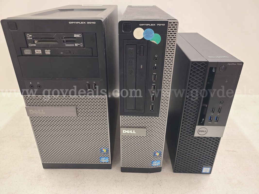 3 Dell Computers