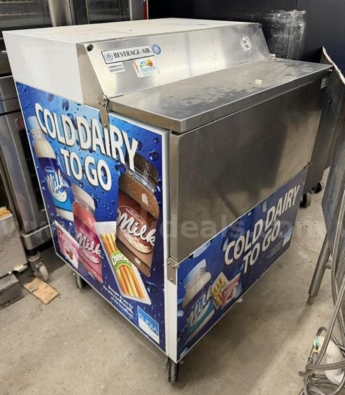 Beverage-Air Commercial Milk Cooler (1) Must Pick Up Quick!