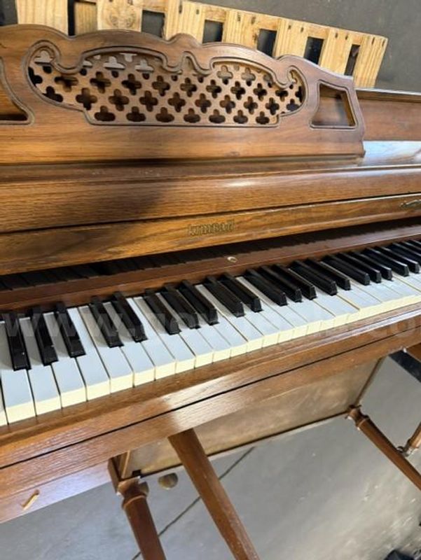 Wood Piano (1). Must Be Picked Up Quick!