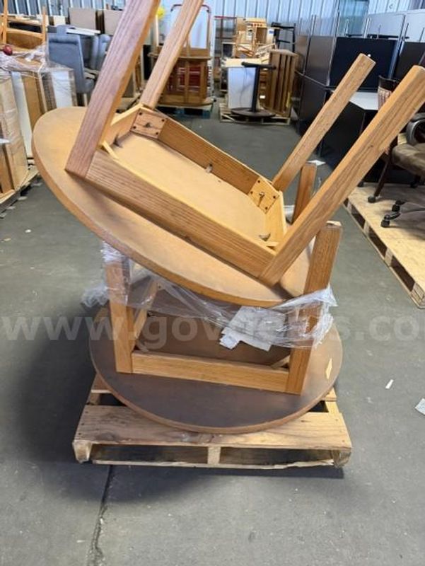Lot 7 - Pallet of Misc. Wood Child Development Stuff. Must Be Picked Up Quick!