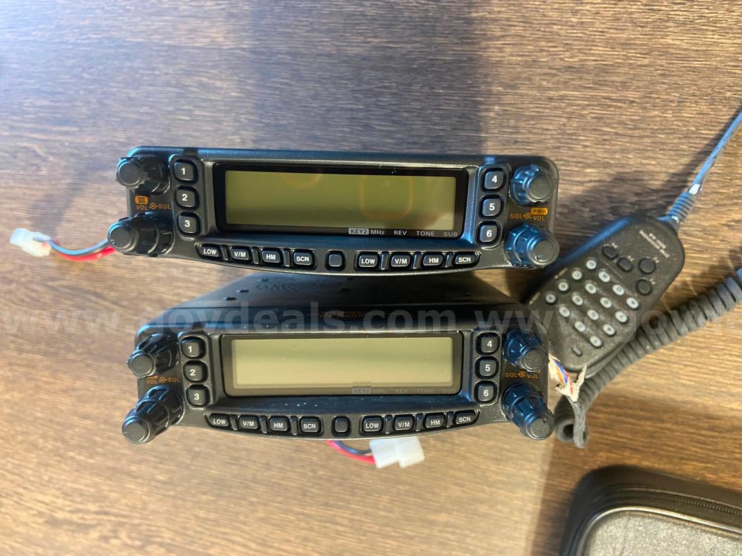 FT8800 VHF/UHF Radios, Bird 5010 inline sensor, RF ground bar,Coax adapter set