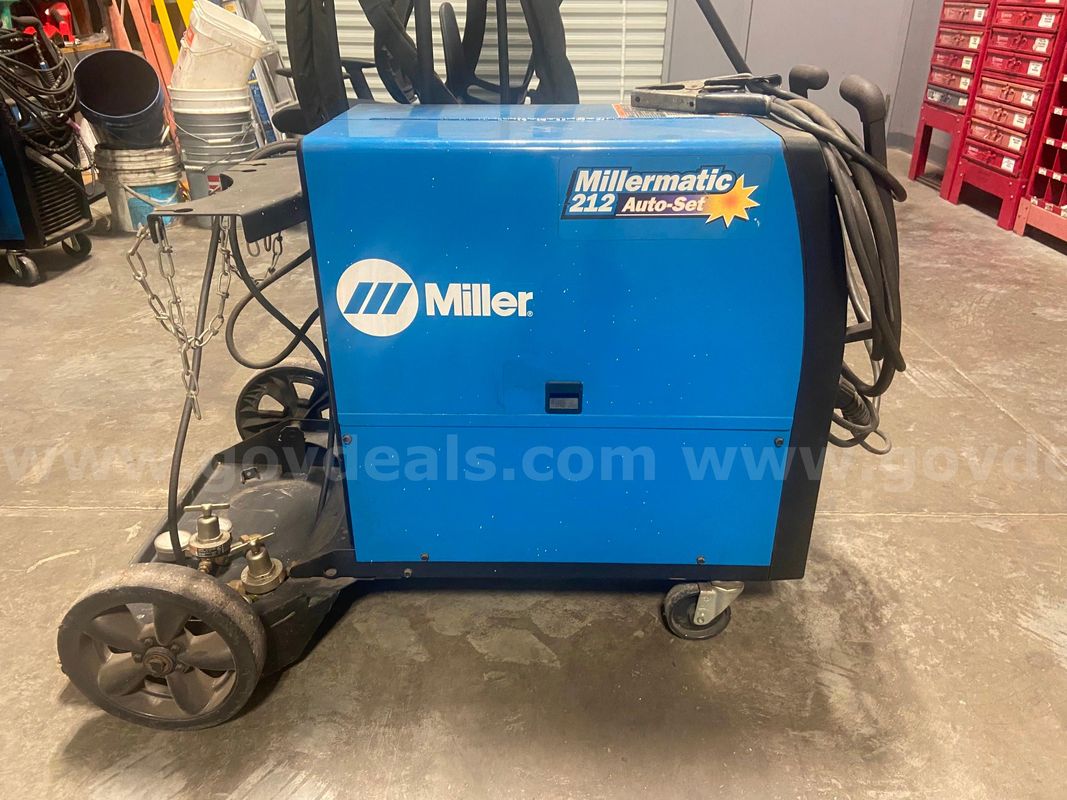 Millermatic 212 welder.
