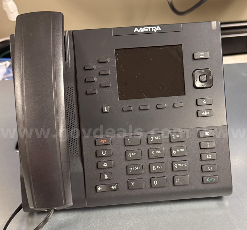 Lot Used Office Conference/Desktop Telephones - 128 Total