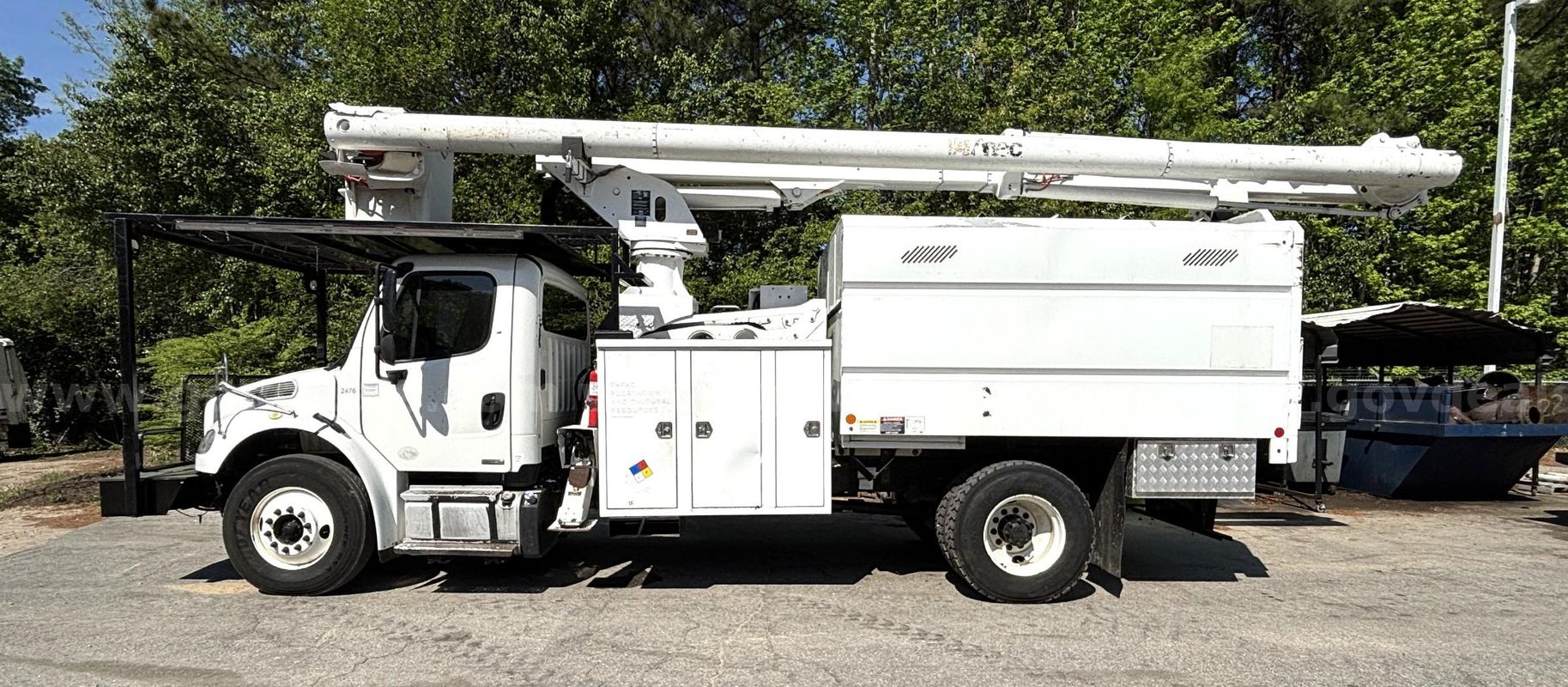 2012 Freightliner M2106 Single Cab 70’ Altec Aerial Tree Service Bucket Truck