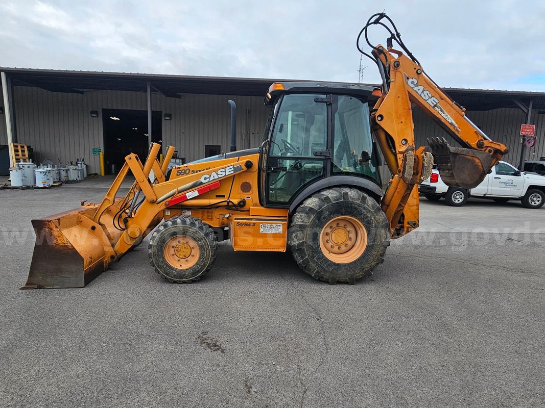2005 Case 590 Super M Backhoe