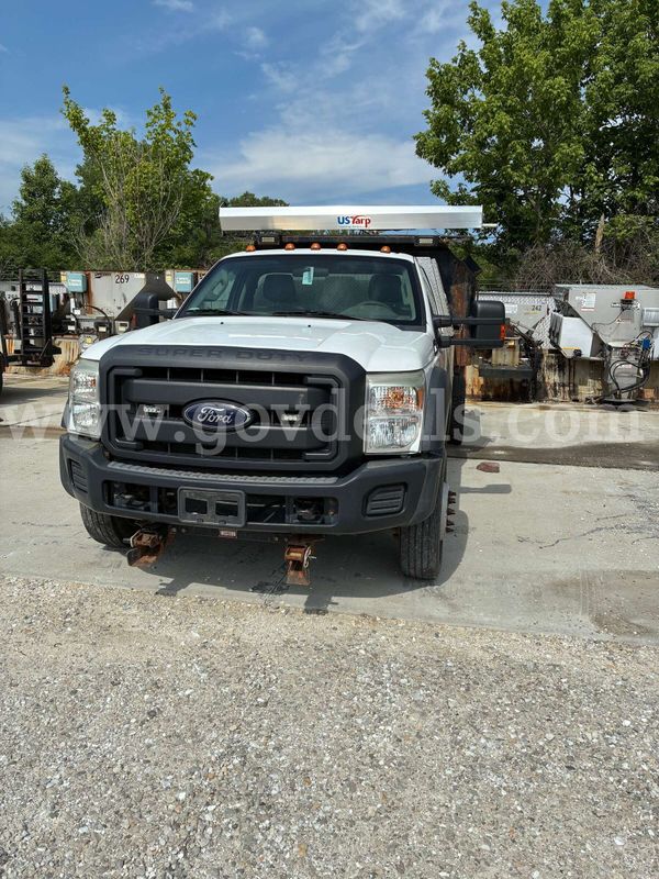 2012 Ford F-550 Dump Truck with Spreader