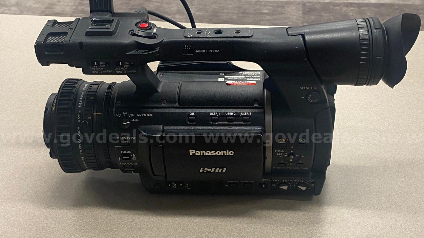 Panasonic P2 Video Camera AG-HPX250P