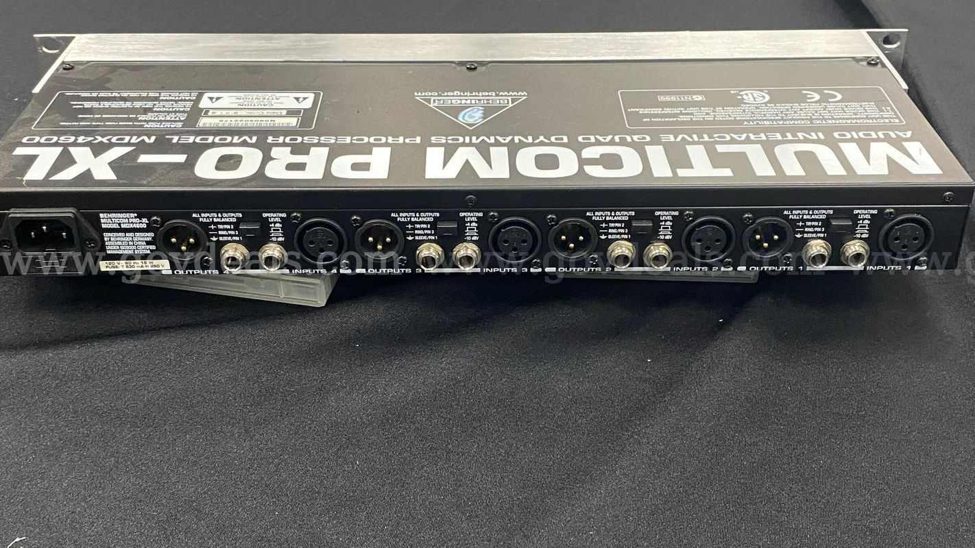 Multicom PRO-XL Dynamics Processor MDX 4600