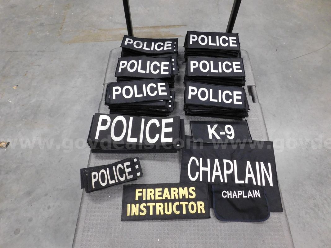 "POLICE" Velcro Patches approx. 200pcs.