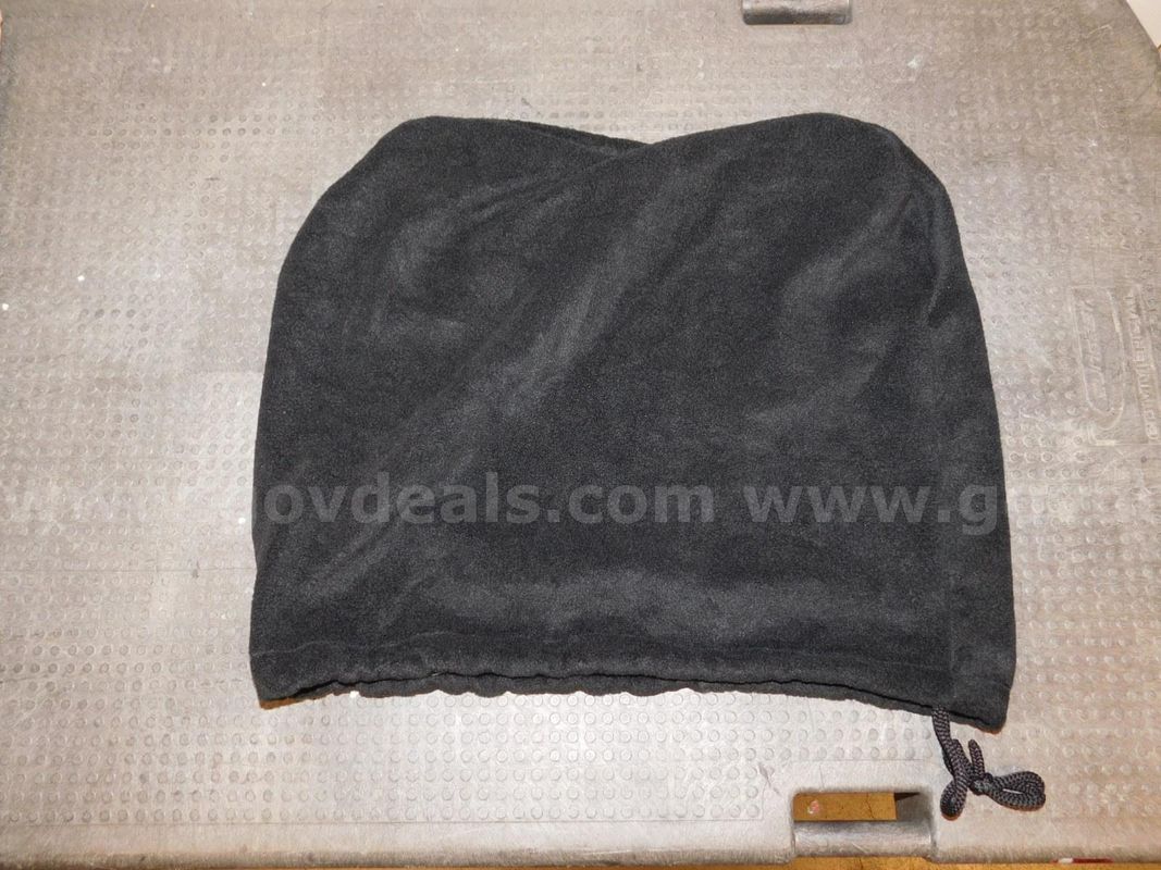 Fleece Helmet Bags, black, qty 67