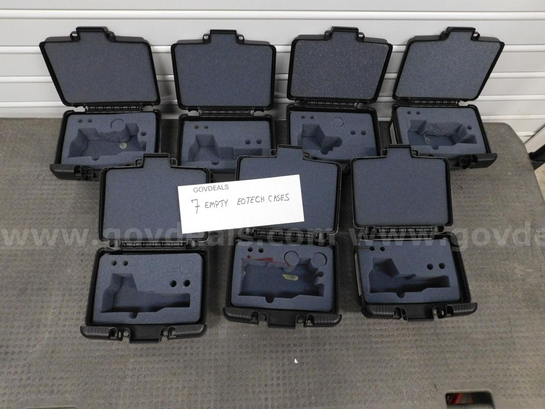 EOTECH Cases, qty 7