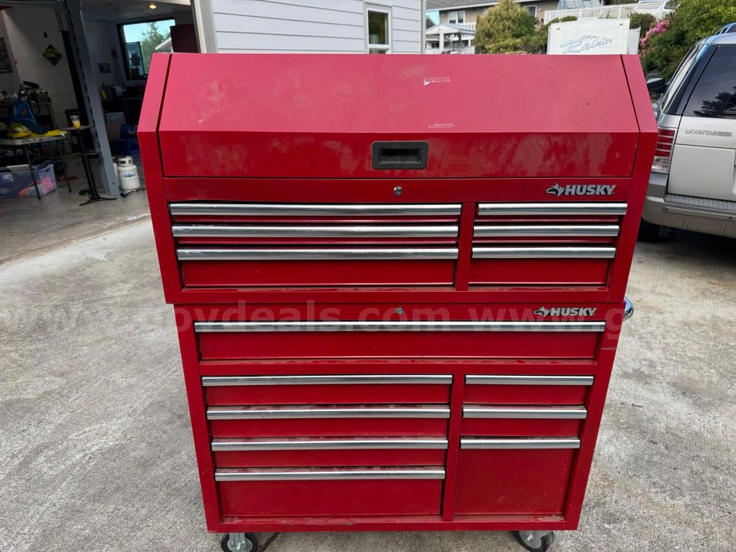 HUSKY ROLLING TOOL CHEST COMBO