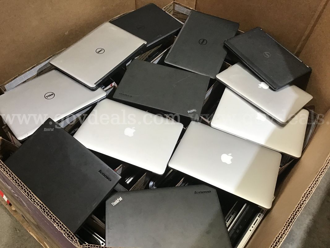 Lot 19 - 98 Laptop Computers - 385lbs including gaylord box and pallet