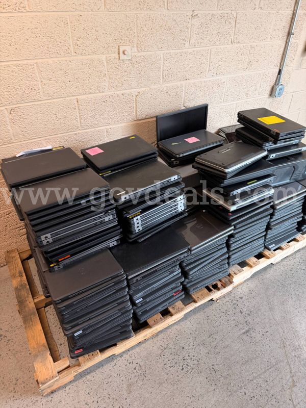 LOT OF ESTIMATED **250** Laptop Computers **VARIOUS MODELS**