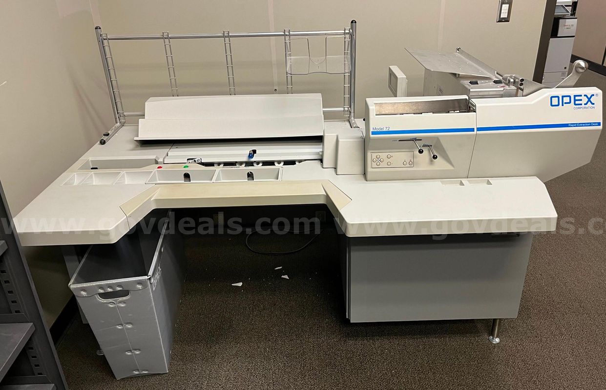 OPEX Model 72 Automated Mail Opener & Extractor
