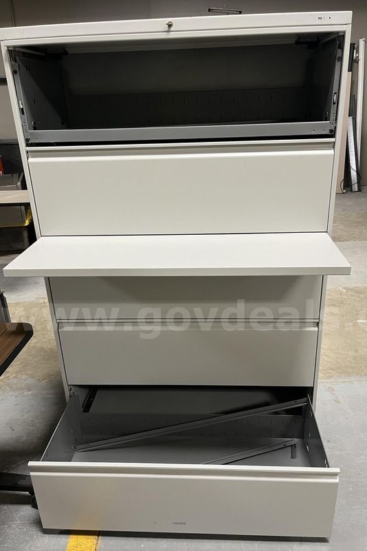 5-Drawer Hon Blonde Lateral File