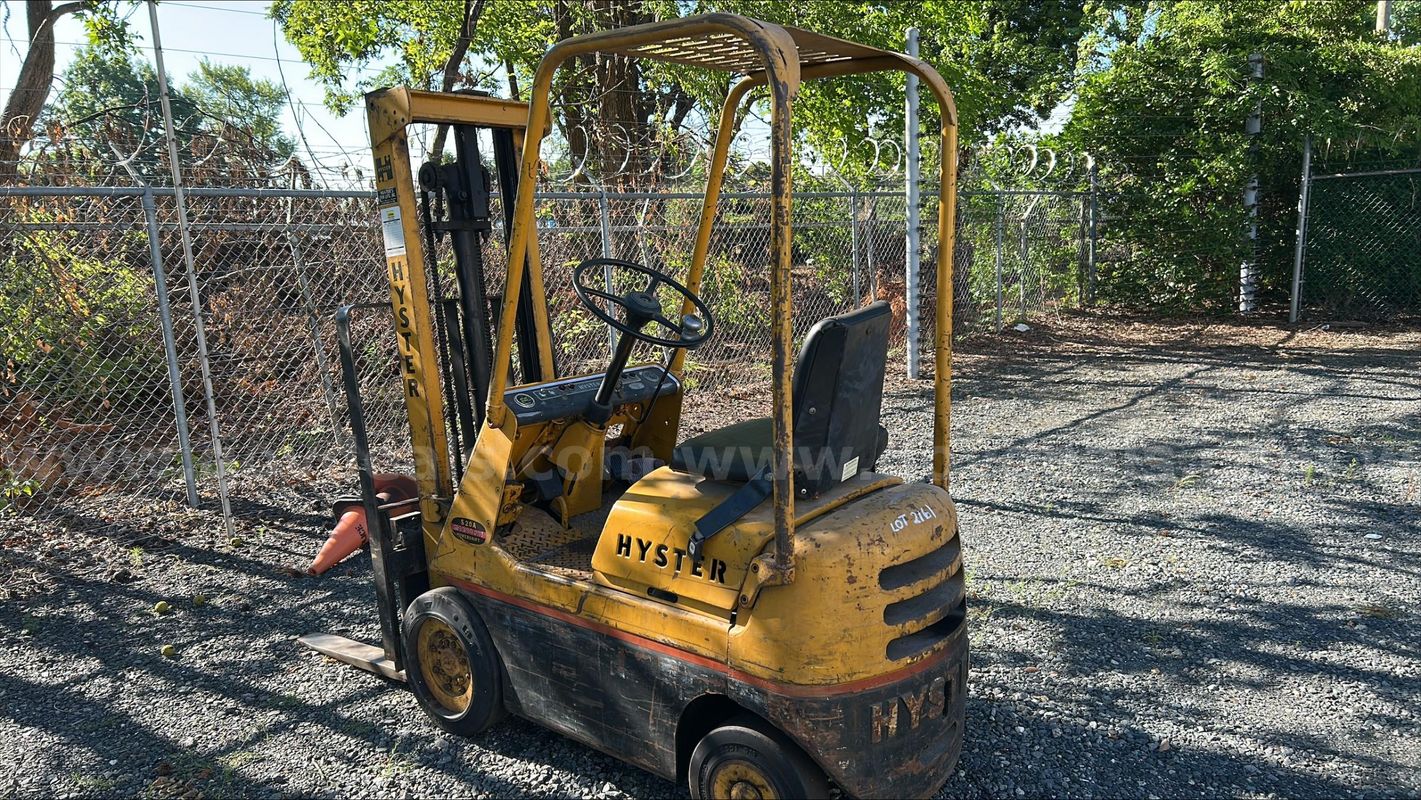 Hyster Forklift (lot 2161) .. County