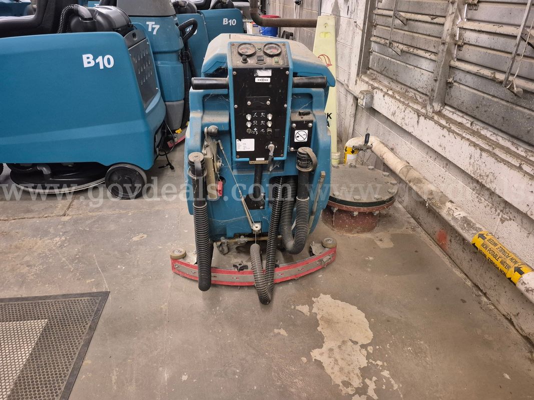 Tennant Walk Behind Scrubber in Good Condition