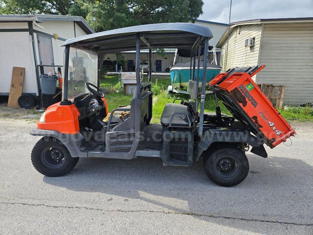 Kubota Utility Vehicle Rtv1140cpx With Lift Bed