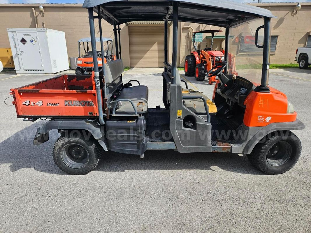 Kubota Utility Vehicle Rtv1140cpx With Lift Bed
