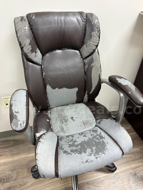 Brown Leather Office Chair