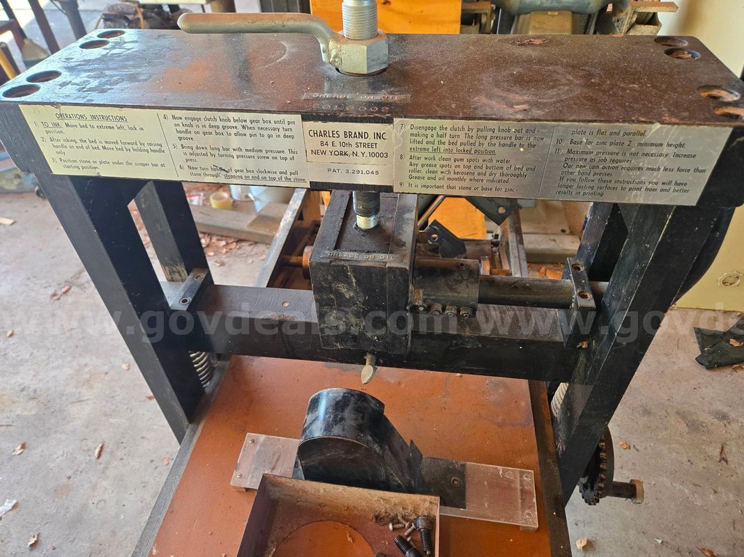 Lithographic Press