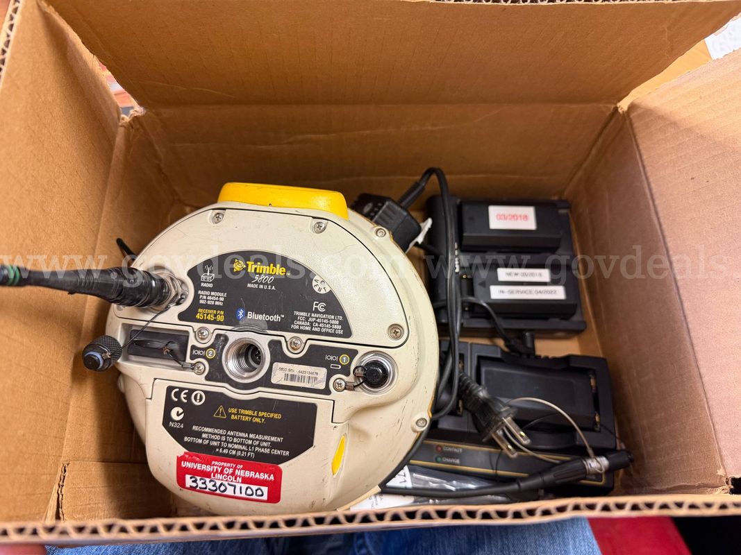 Trimble 5800 RTK GPS Guidance System, receiver and accessories
