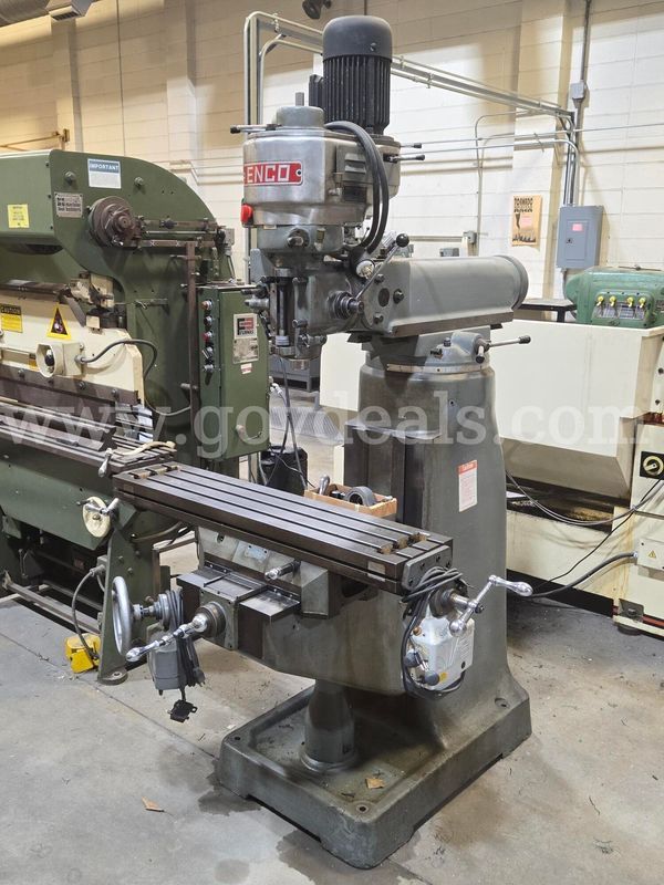 Enco full size vertical milling machine