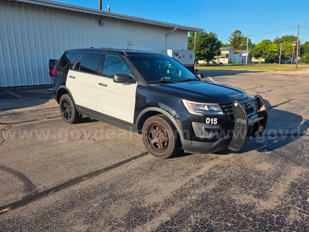 2016 Ford Police Interceptor Utility (Ford Explorer Police Package)