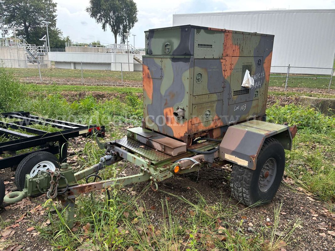 15KW Tow Behind Generator