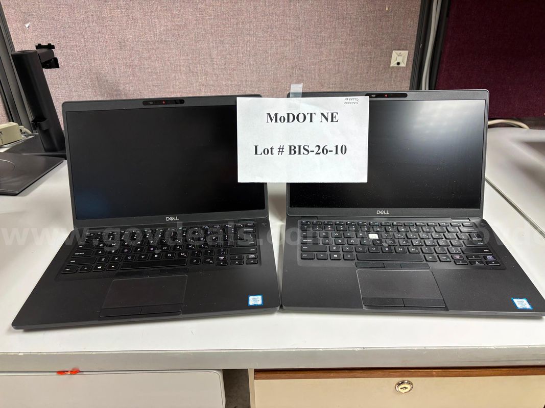 Lot of 2 - Dell 5400 Laptop