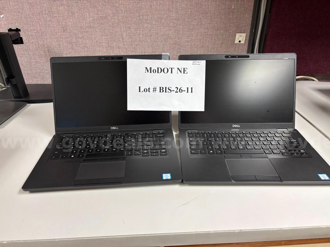 Lot of 2 - Dell 5400 Laptop