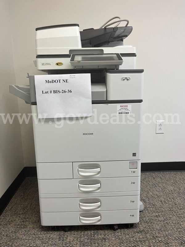 Ricoh MP c4504, color copier/printer