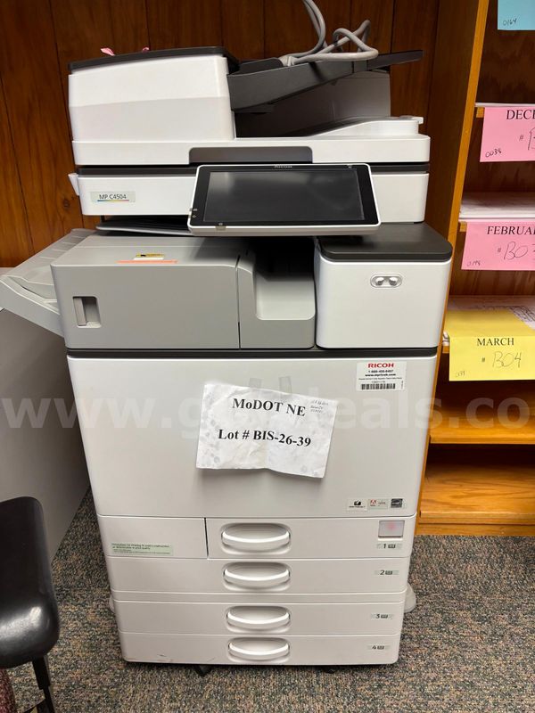 Ricoh MP c4504, color copier/printer