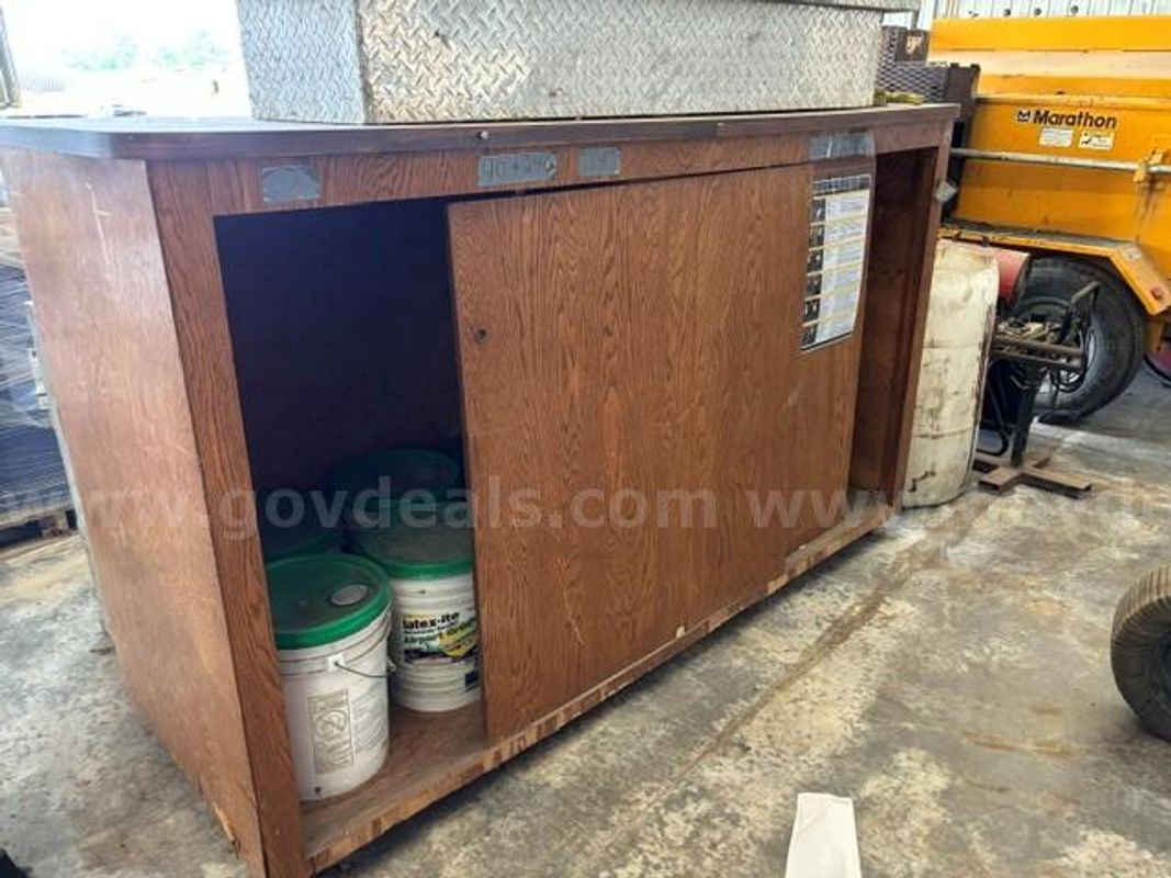 Wooden Storage Cabinet