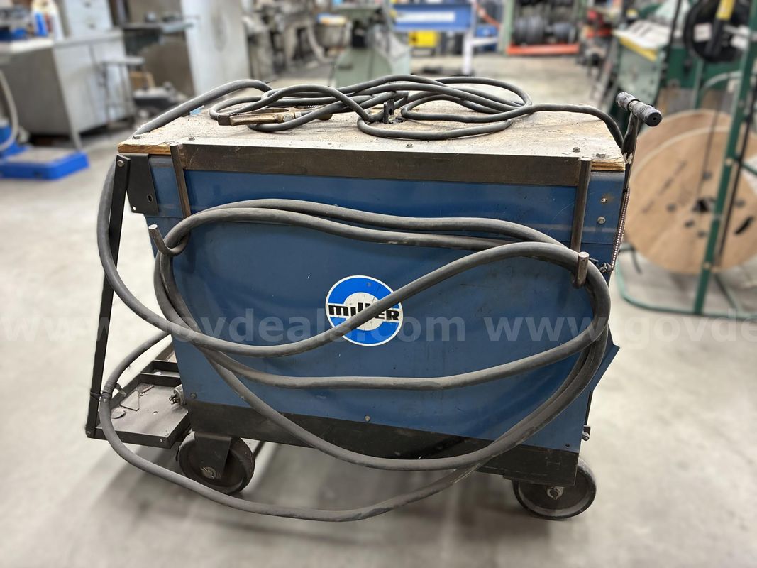 Utility Company Owned Surplus - Used Miller MP-45E Welder and Miller-Matic S-54E Wire Feed