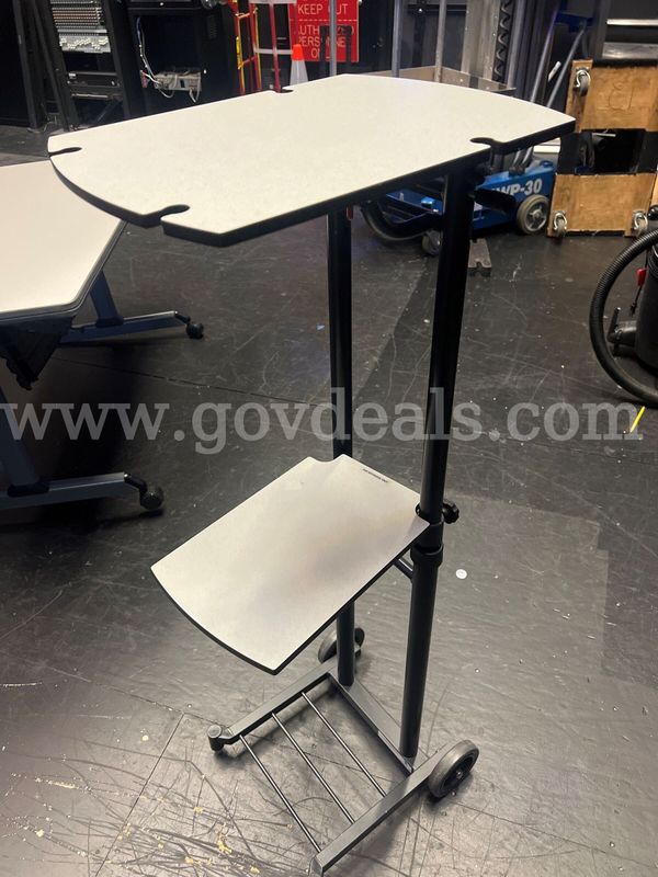 Utility Company Owned Surplus – Used Media Shelf Cart